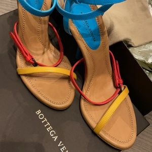 Bottega Veneta heels sandals size 37 brand new